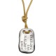 Mens Personalised Tablet Necklace